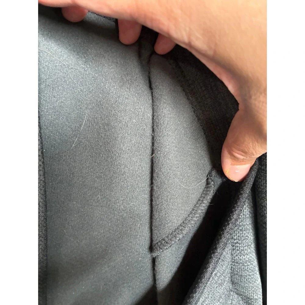 Orvis Mens Full Zip Fleece‎ Jacket Charcoal Gray Black Contrast Medium 1522009